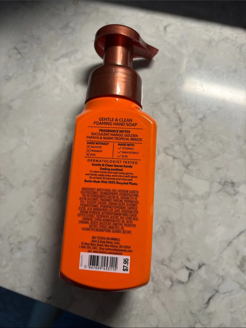 BBW Mango Papaya Hand Soap